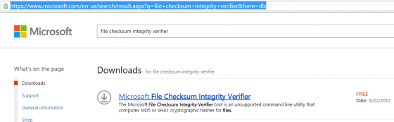 file checksum integrity verifier