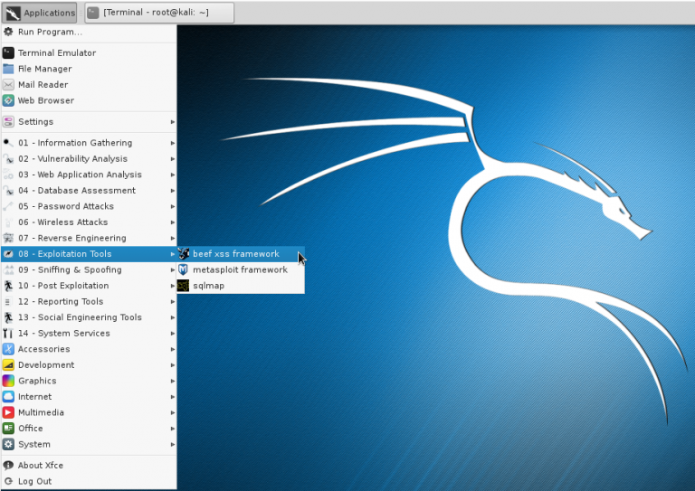 Как пользоваться beef kali linux