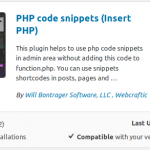 PHP Code snippets